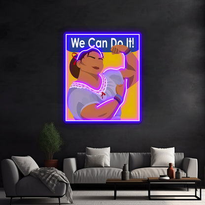 We Can Do It Luisa Artwork Neon Signs Custom | Shineneon