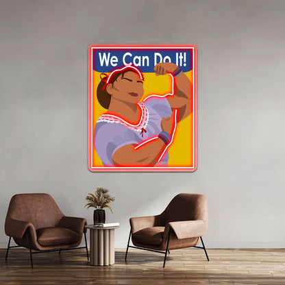 We Can Do It Luisa Artwork Neon Signs Custom | Shineneon