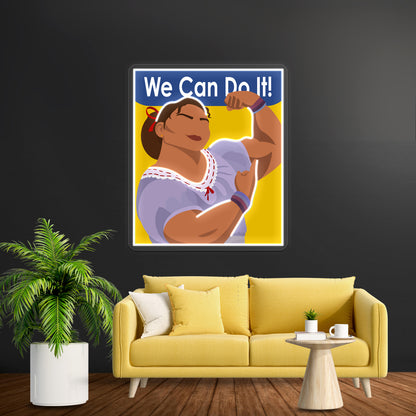 We Can Do It Luisa Artwork Neon Signs Custom | Shineneon