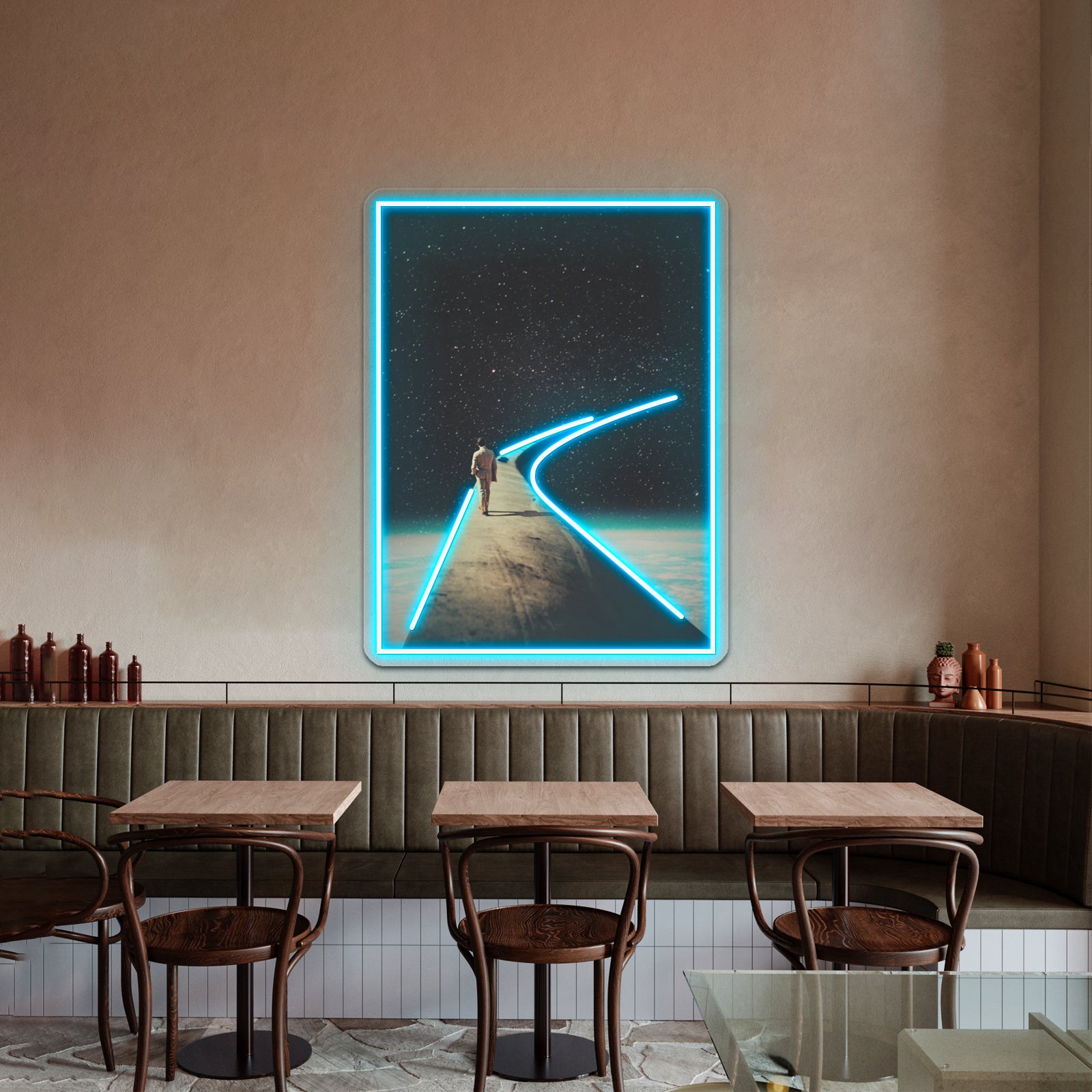 We Chose This Road My Dear Artwork Neon Signs Custom | Shineneon