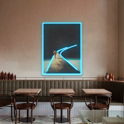 We Chose This Road My Dear Artwork Neon Signs Custom | Shineneon