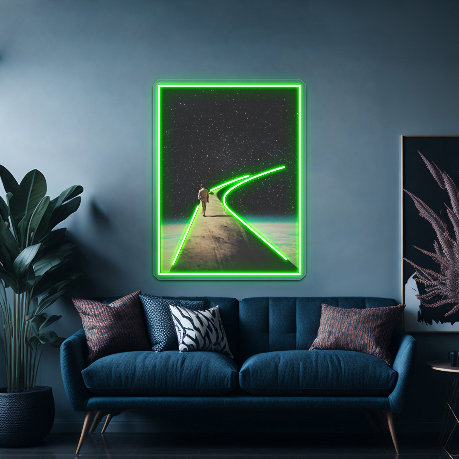 We Chose This Road My Dear Artwork Neon Signs Custom | Shineneon