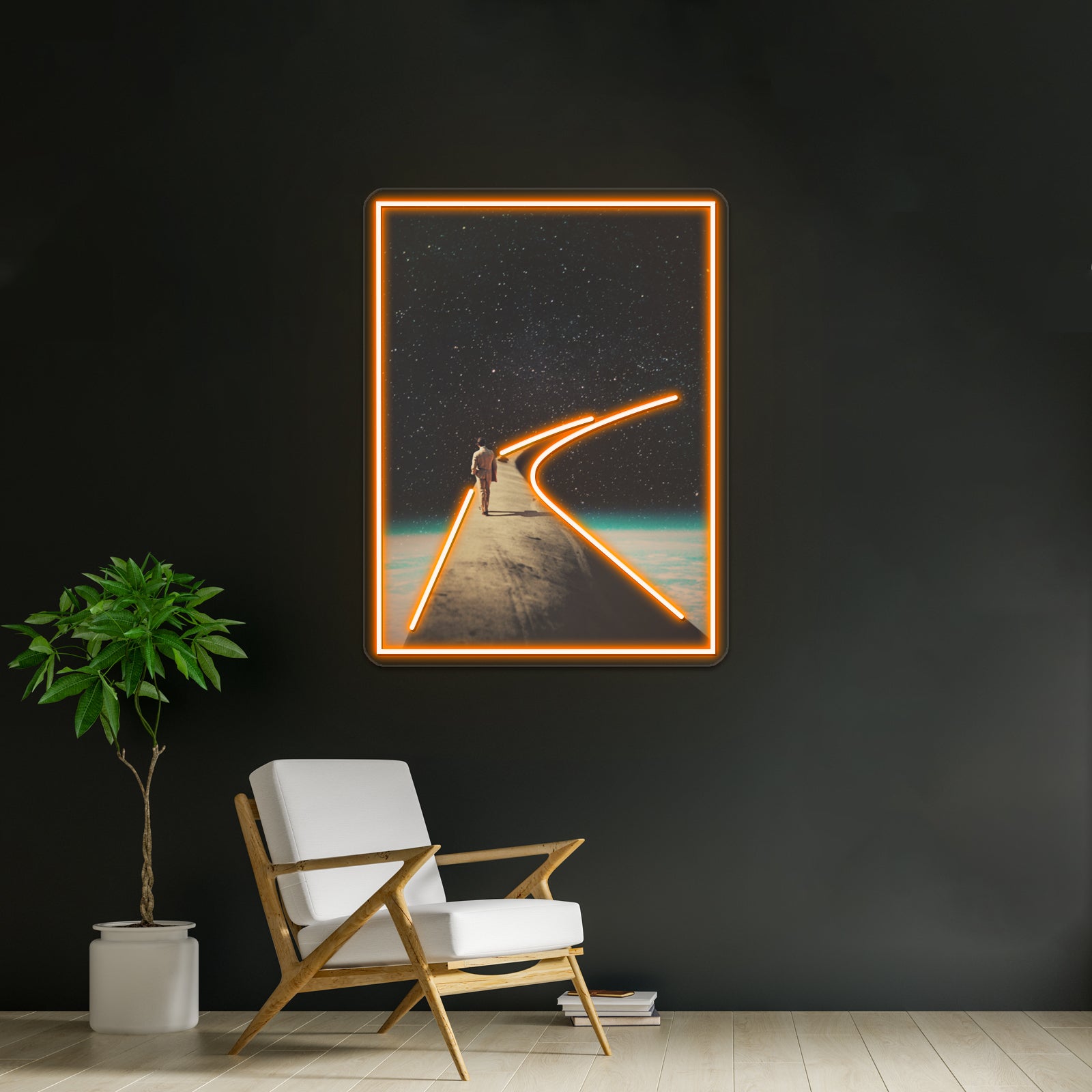 We Chose This Road My Dear Artwork Neon Signs Custom | Shineneon