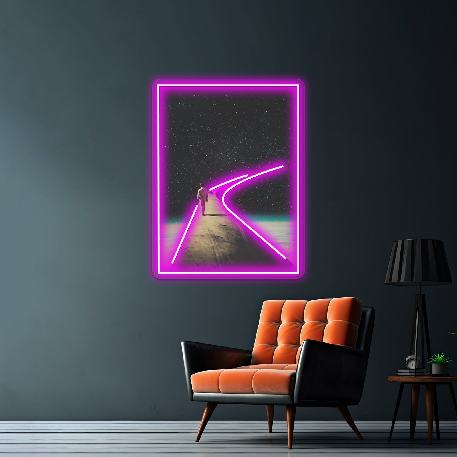 We Chose This Road My Dear Artwork Neon Signs Custom | Shineneon