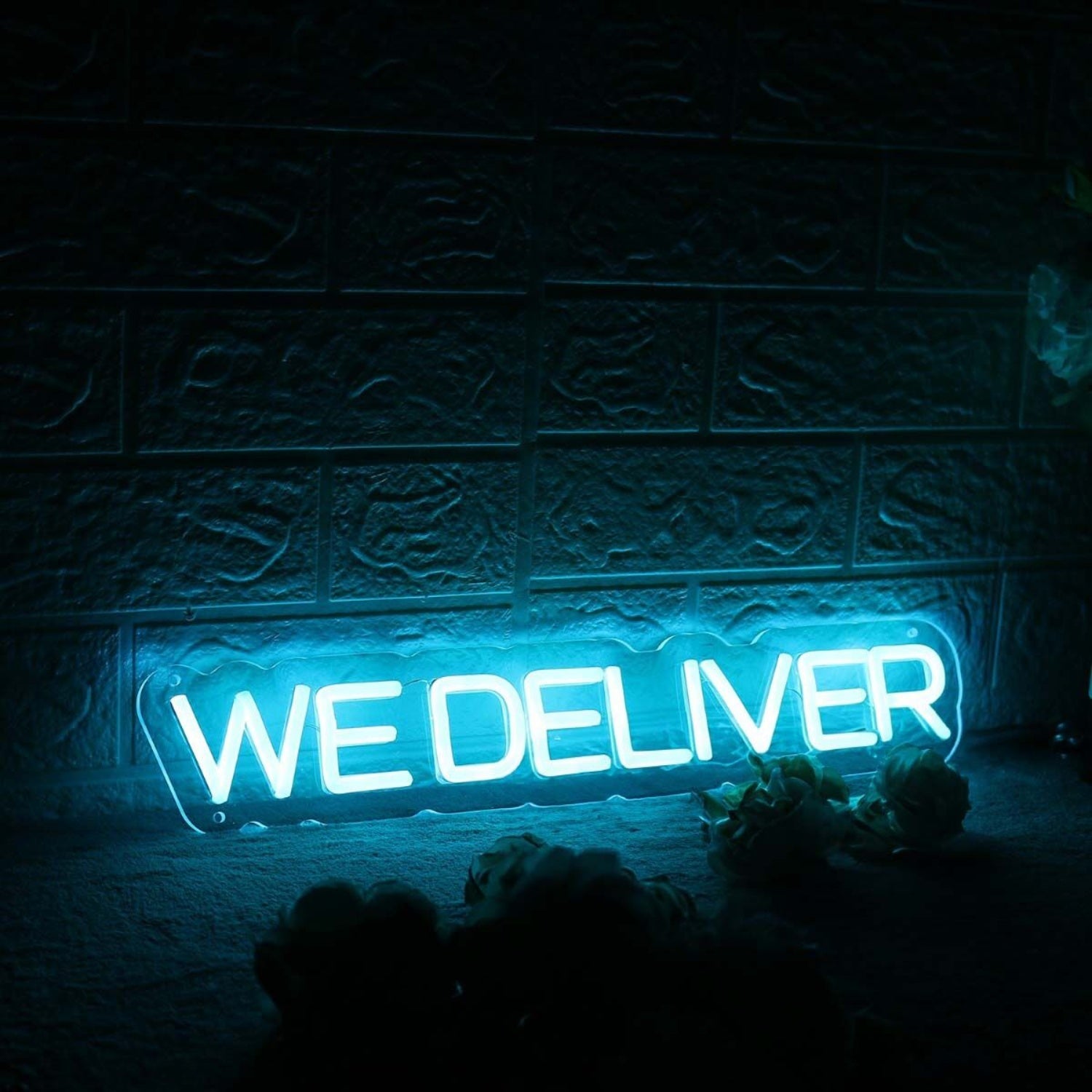 We Deliver Blue Led Neon Sign - Shineneon