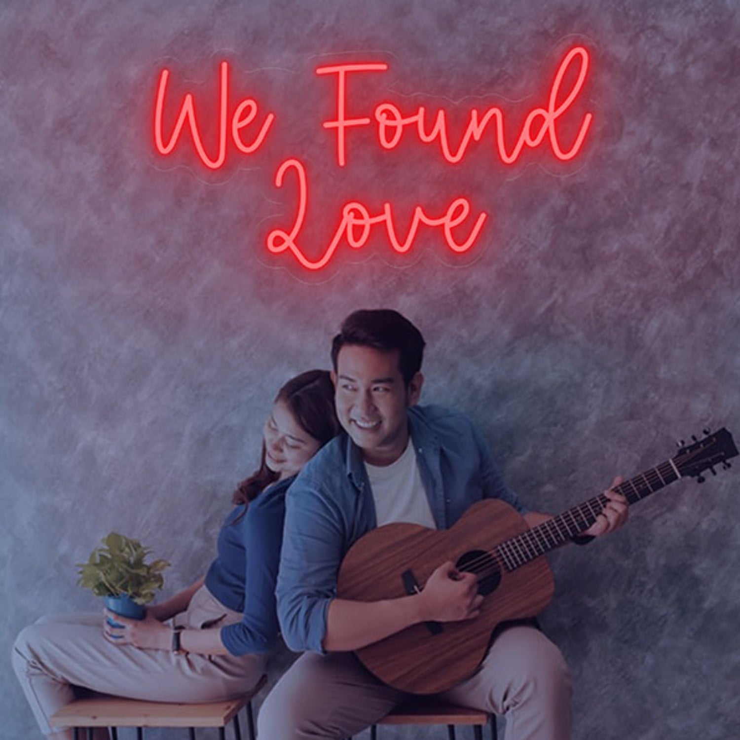 We Found Love Neon Sign Wall Art Decor | Shineneon