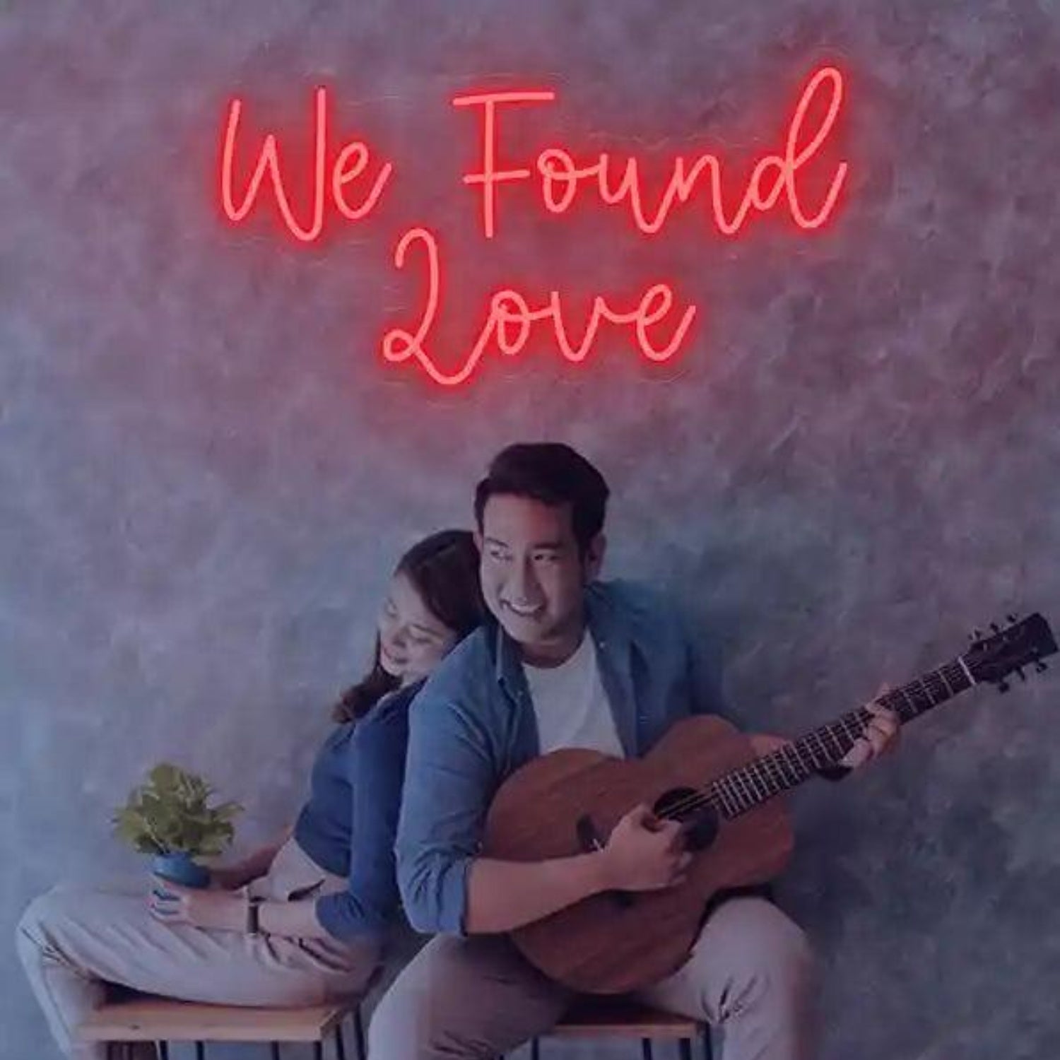 We Found Love Red Led Neon Sign For Wedding And Romantic Home Decor | Shineneon