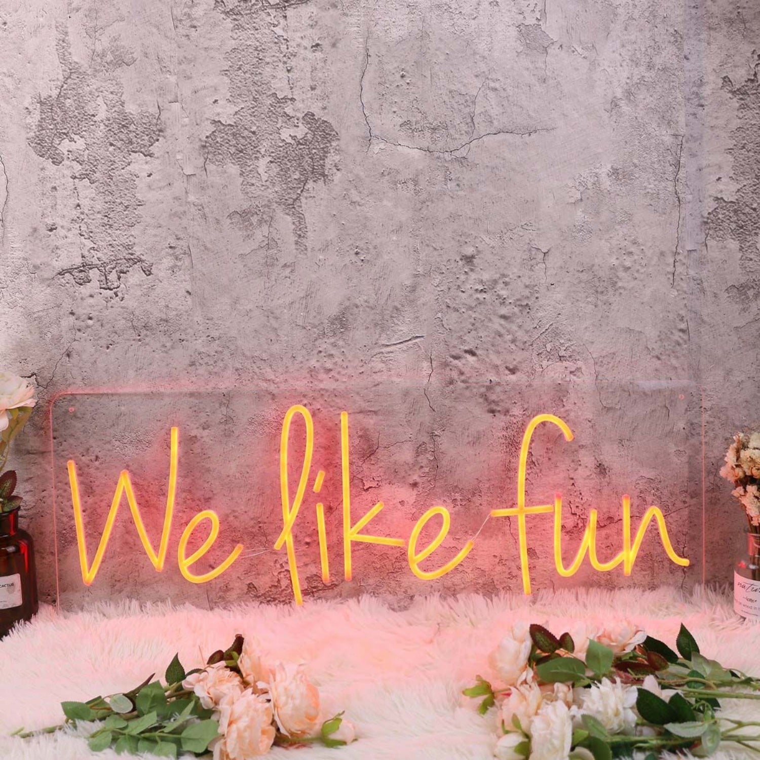 We Like Fun Red Led Neon Sign - Shineneon