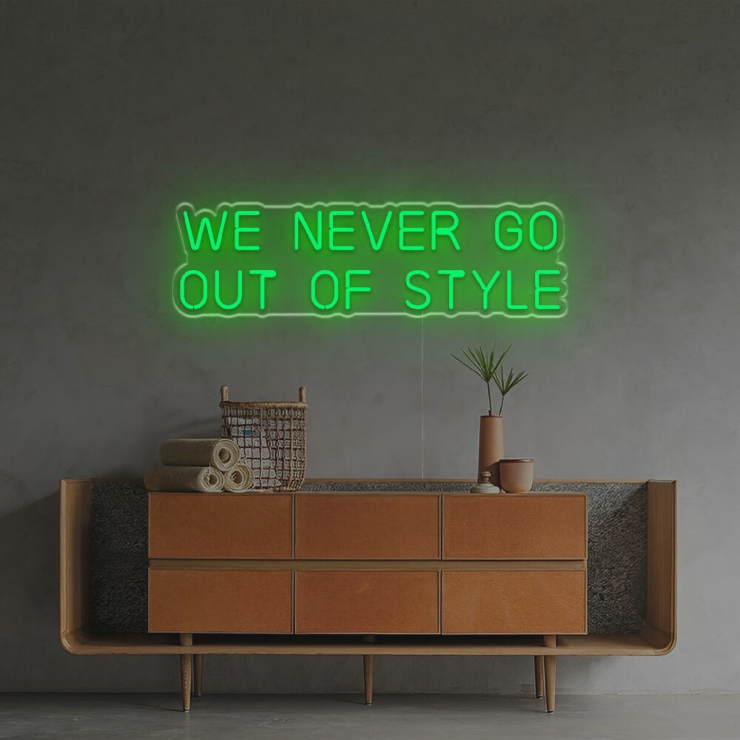 We Never Go Out Of Style Led Neon Sign | Shineneon