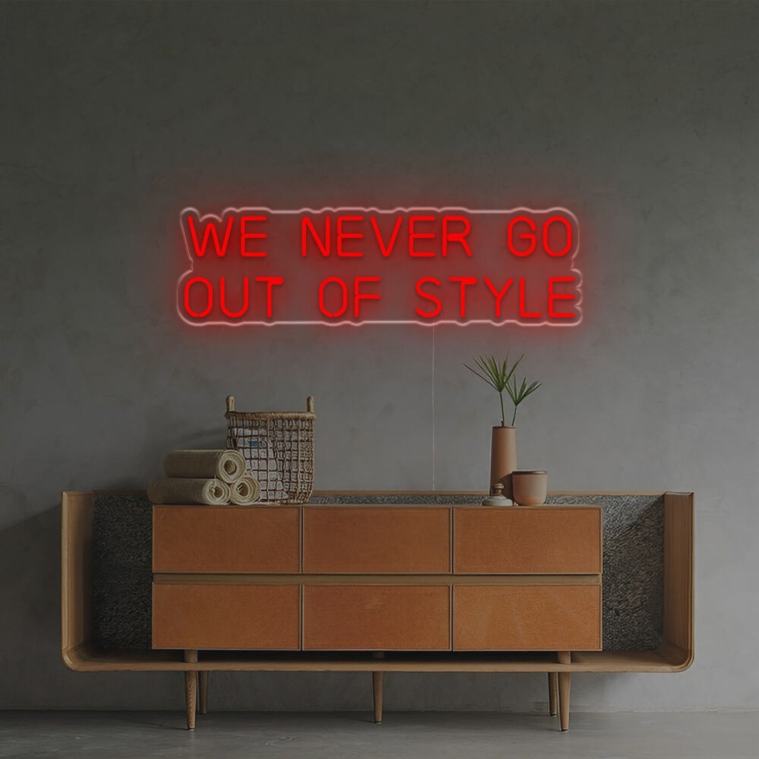 We Never Go Out Of Style Led Neon Sign | Shineneon