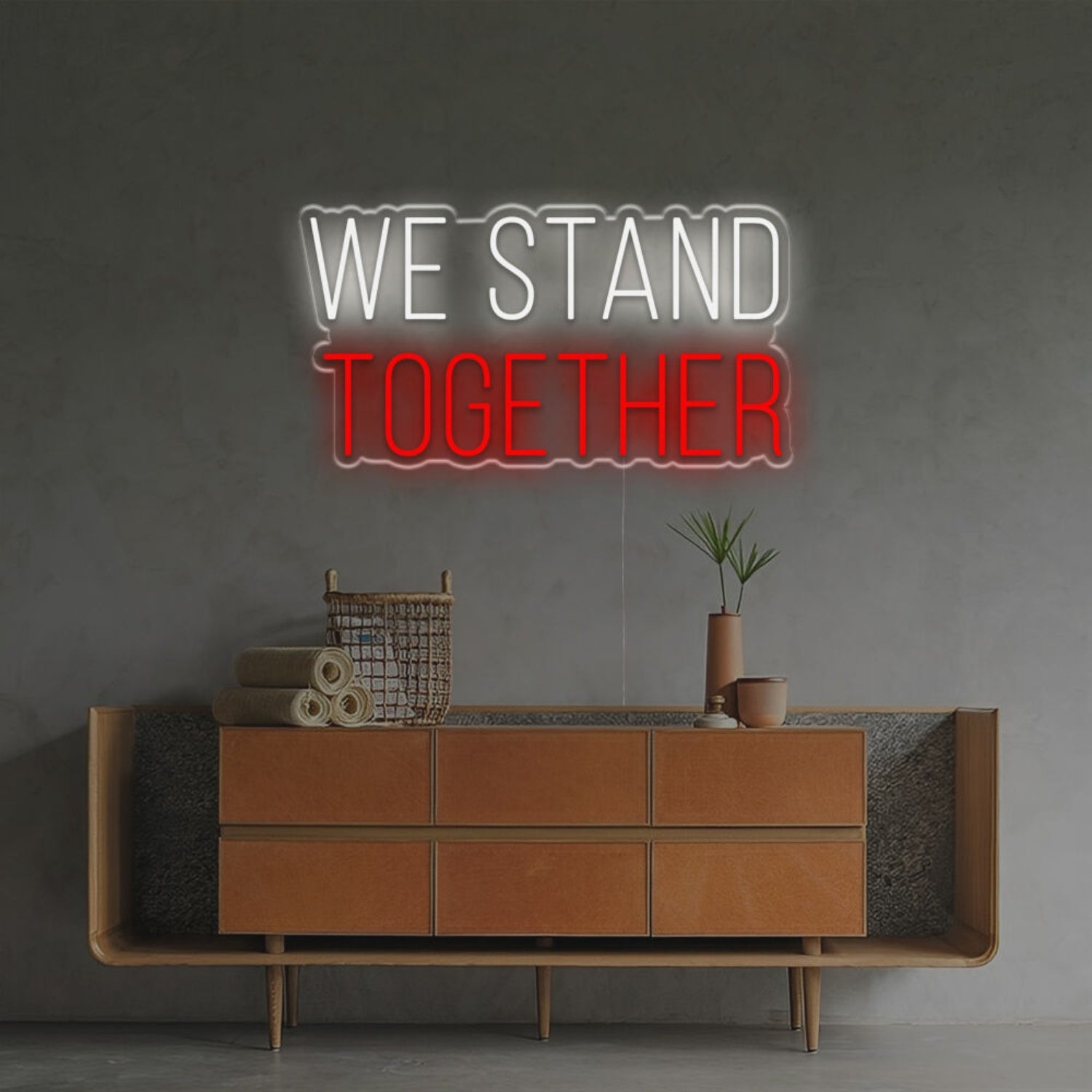 We Stand Together Led Neon Sign | Shineneon