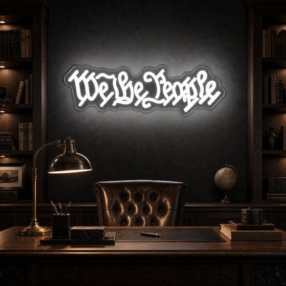 We The People LED Neon Sign high-converting product image