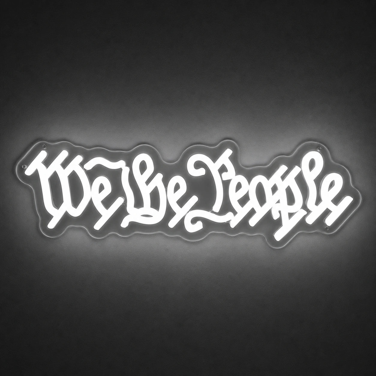 We The People LED Neon Sign main product image