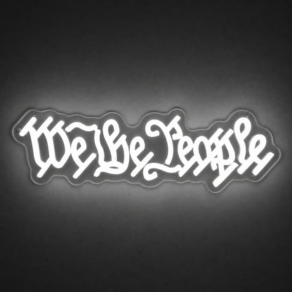 We The People LED Neon Sign main product image