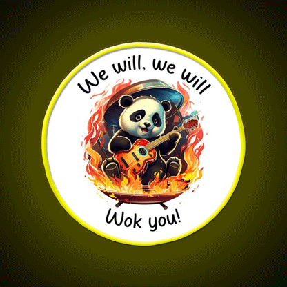 We Will Wok You Led Neon Sign Chinese Food Rgb Color