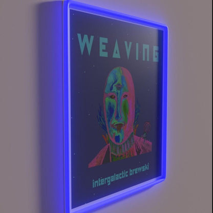 Weaving Intergalactic Brewski Rgb Led Neon Sign - Shineneon