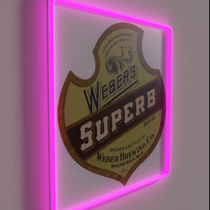 Weberssuperb Beer Rgb Led Neon Sign - Shineneon
