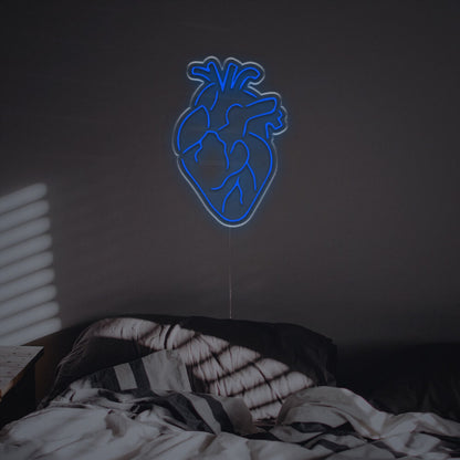 Wedding And Bar Ambiance With Detailed Heart Led Neon Sign | Shineneon