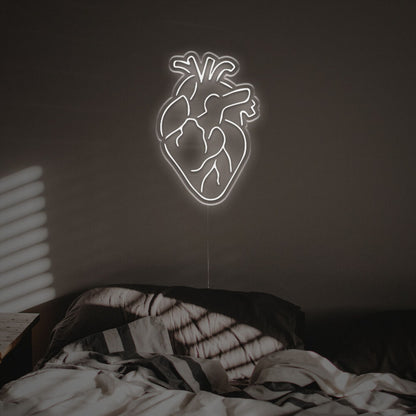 Wedding And Bar Ambiance With Detailed Heart Led Neon Sign | Shineneon