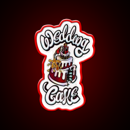 Wedding Cake Weed Hemp Inspired Green Leaf Led Neon Sign Rgb Color