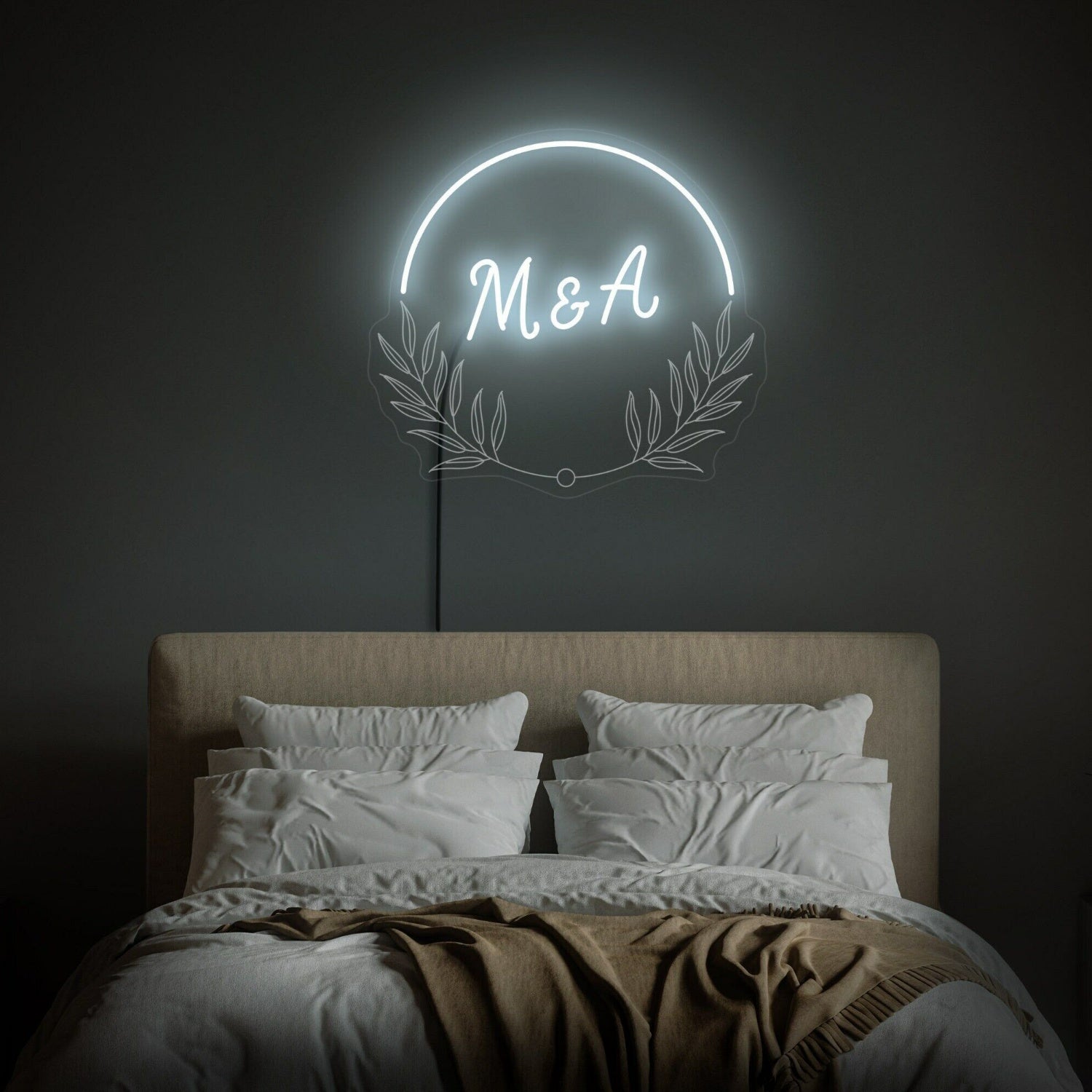 Wedding Initials Neon Sign | Shineneon