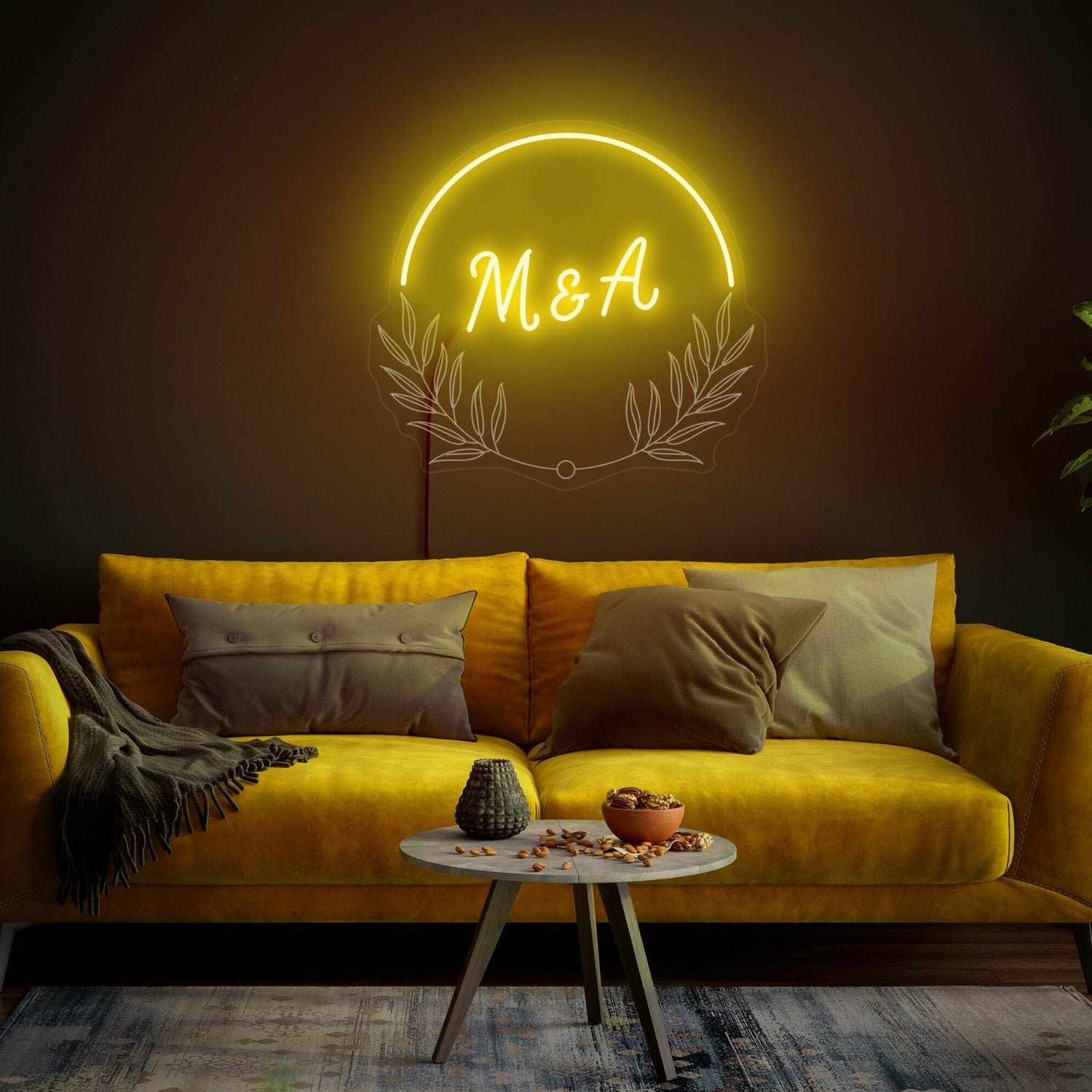 Wedding Initials Neon Sign | Shineneon