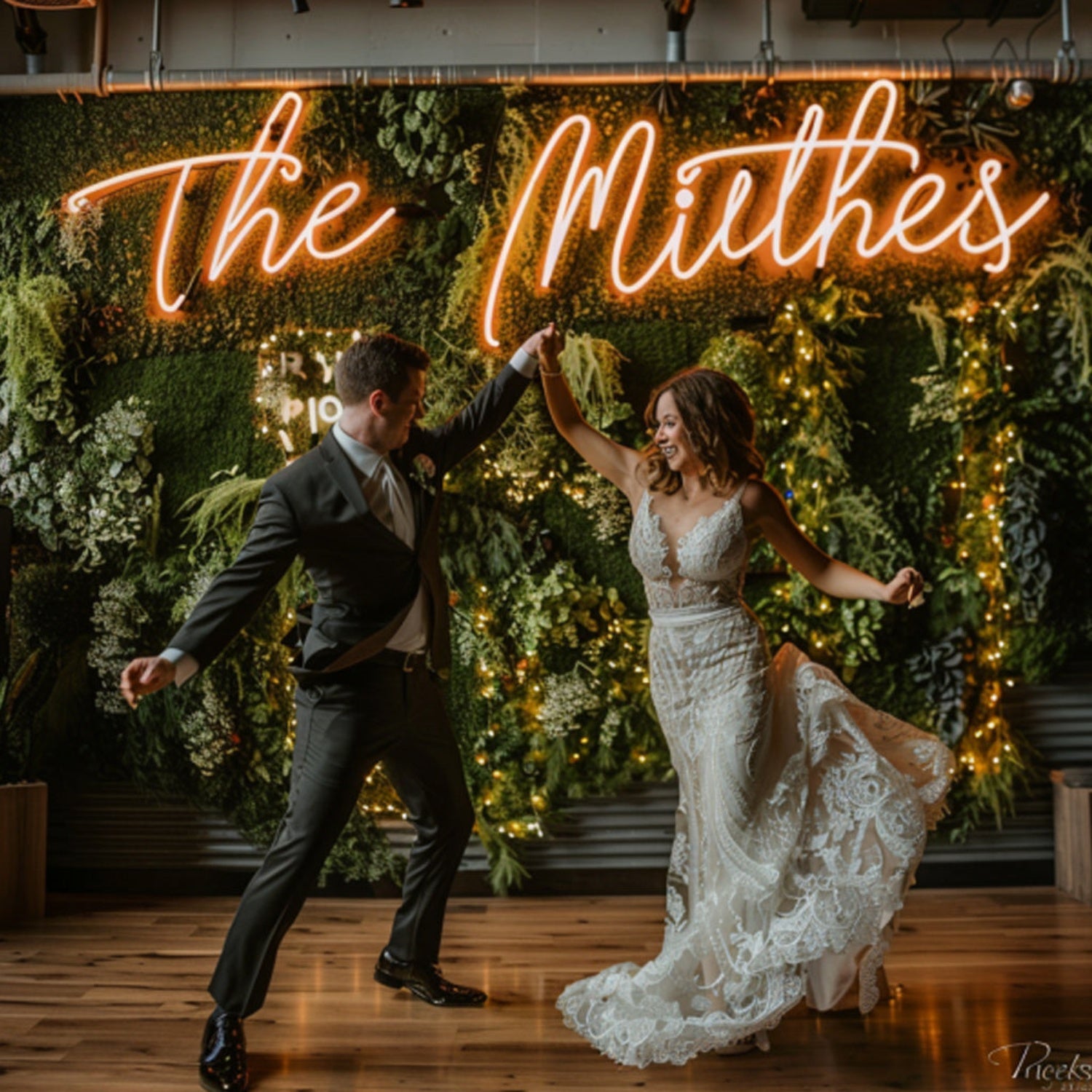 Wedding Led Neon Sign With Your Family Name | Shineneon