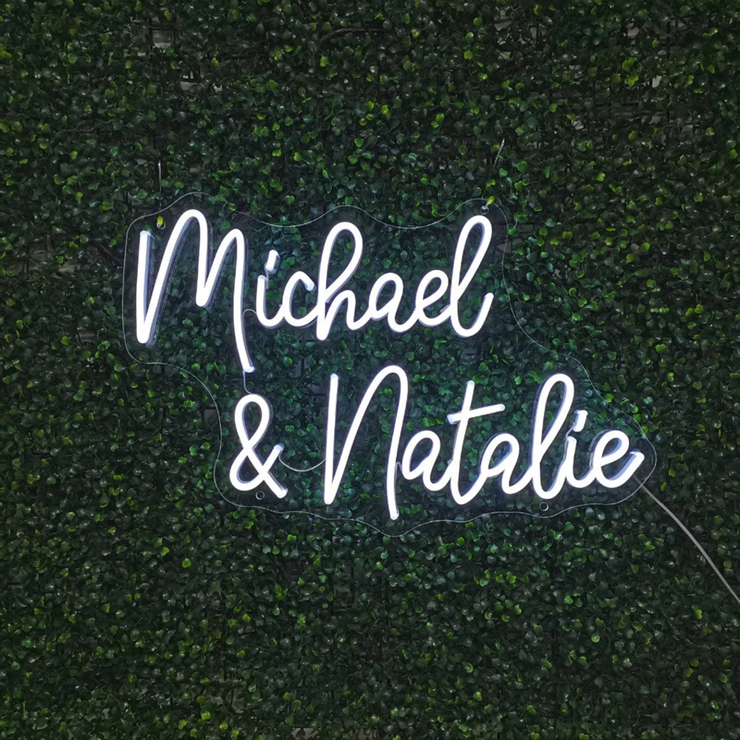 Wedding Led Neon Sign With Your First Names Two Lines | Shineneon