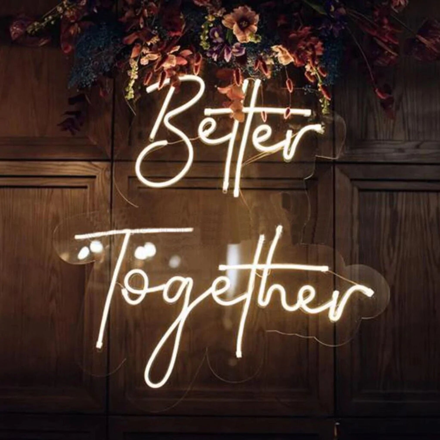 Wedding Neon Sign Better Together | Shineneon