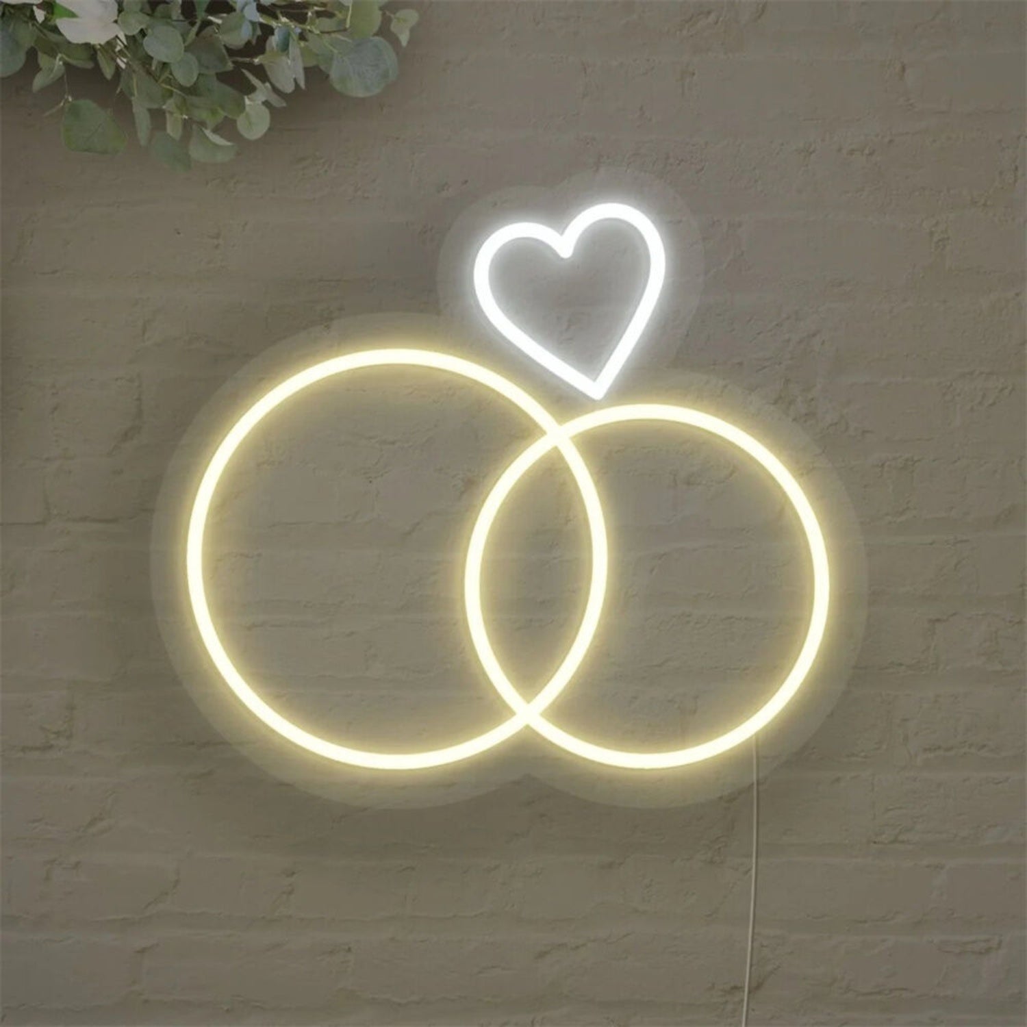 Wedding Rings Led Neon Sign | Shineneon