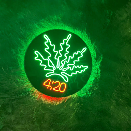 Weed Neon Sign Bathroom Led Sign