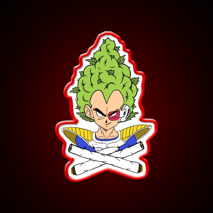 Weed Vegeta Hemp Inspired Green Leaf Led Neon Sign Rgb Color - LED neon sign view 10