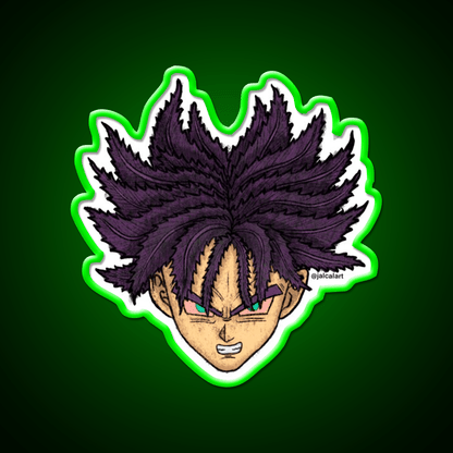 Weedheadz Trunks Hemp Inspired Green Leaf Led Neon Sign Rgb Color - Shineneon