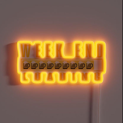 Weekend Beer Rgb Led Neon Sign - Shineneon