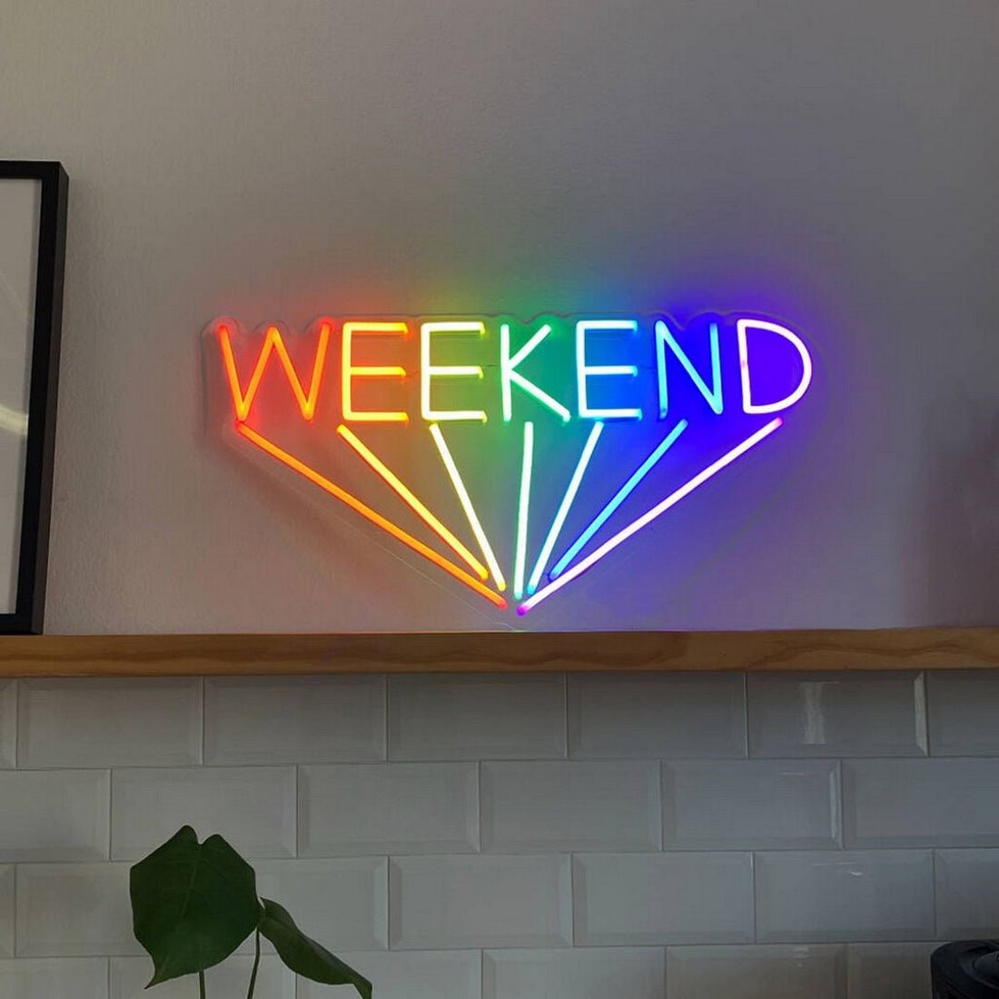 Weekend Colourful Led Sign Business Neon Sign - Shineneon
