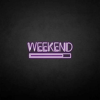 Weekend Led Neon Sign - Shineneon