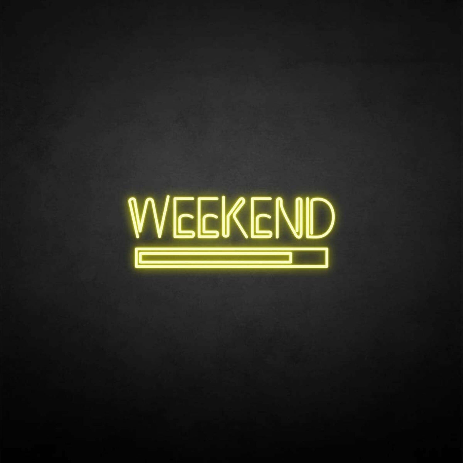 Weekend Led Neon Sign - Shineneon
