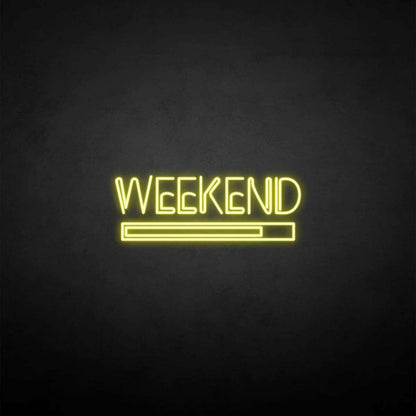 Weekend Led Neon Sign - Shineneon