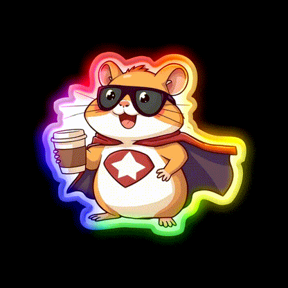 Weekend Warrior Cafe Led Neon Sign Espresso Bar Art Rgb Color