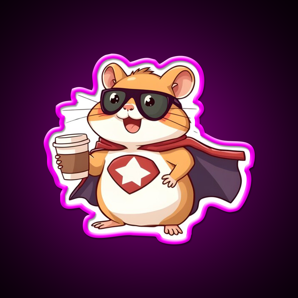 Weekend Warrior Cafe Led Neon Sign Espresso Bar Art Rgb Color