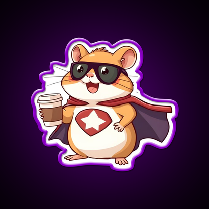 Weekend Warrior Cafe Led Neon Sign Espresso Bar Art Rgb Color