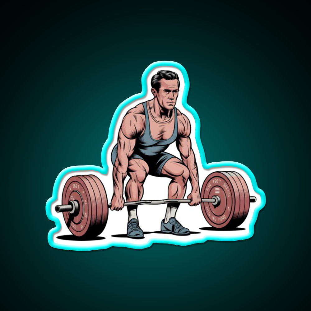 Weight Lifting Gym Fitness Led Neon Sign Rgb Color