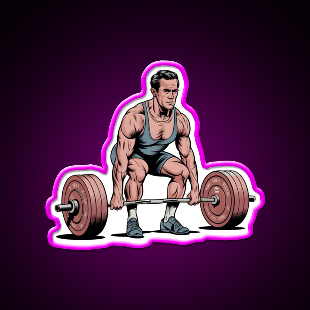 Weight Lifting Gym Fitness Led Neon Sign Rgb Color