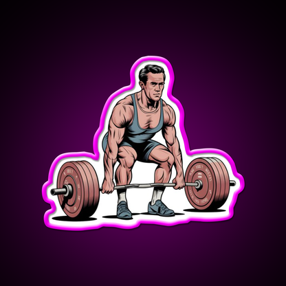 Weight Lifting Gym Fitness Led Neon Sign Rgb Color