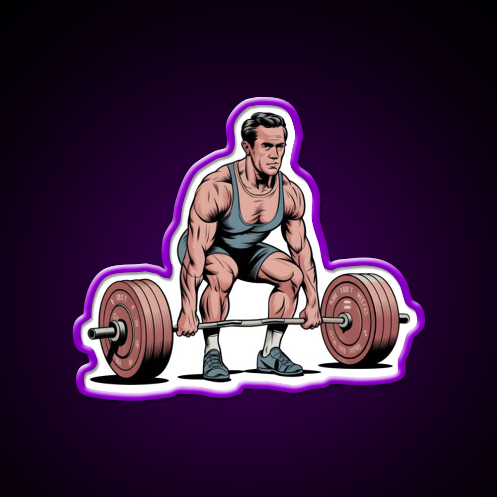 Weight Lifting Gym Fitness Led Neon Sign Rgb Color