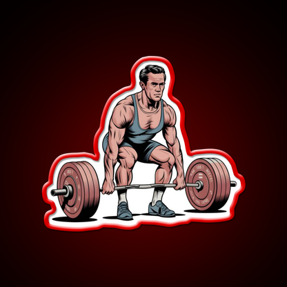 Weight Lifting Gym Fitness Led Neon Sign Rgb Color