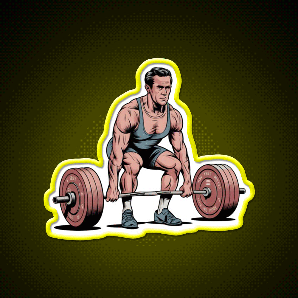 Weight Lifting Gym Fitness Led Neon Sign Rgb Color