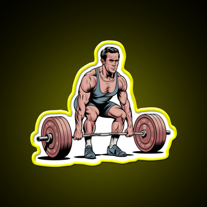 Weight Lifting Gym Fitness Led Neon Sign Rgb Color