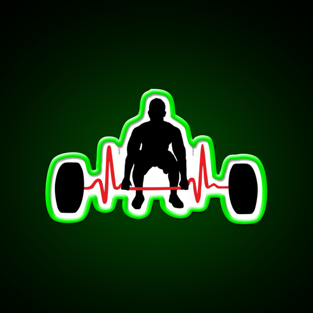 Weightlifting Gym Fitness Led Neon Sign Rgb Color