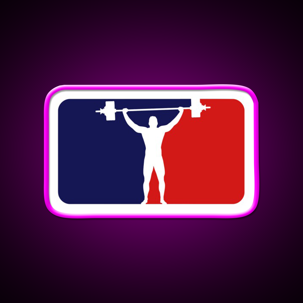 Weightlifting Gym Fitness Led Neon Sign Gym Room Sign Rgb Color